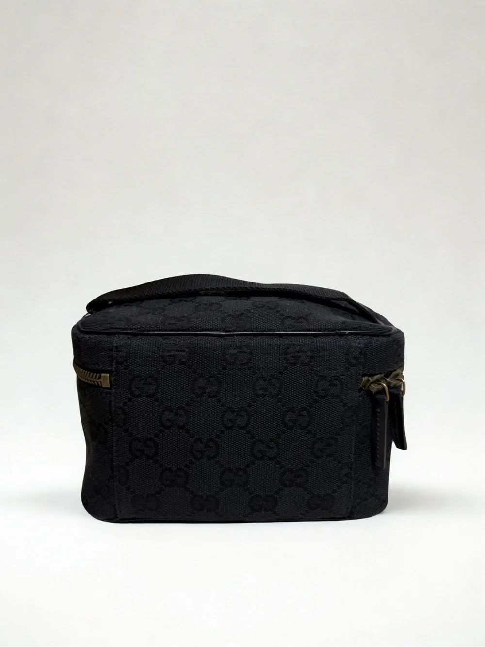 Gucci GG Canvas Vanity Case  c. 2000s